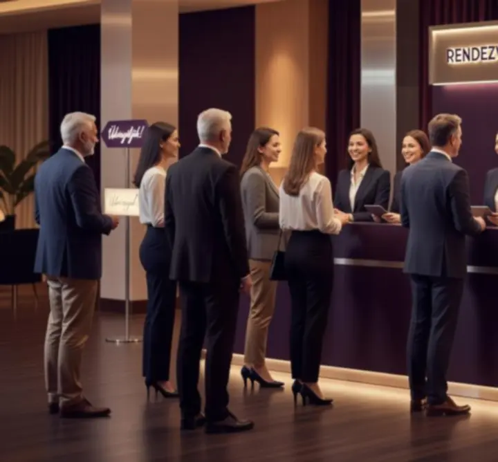 Fogadópult offline eseményhez a Smart Traveell Hub szervezésében